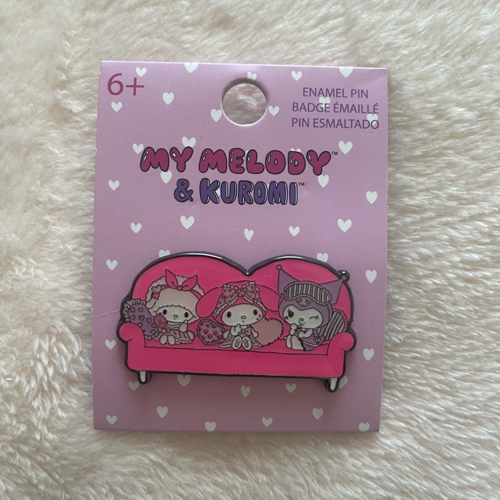 my melody & kuromi pin